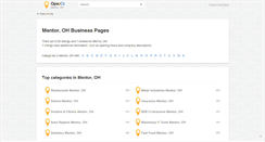 Desktop Screenshot of mentor-oh.opendi.us