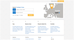 Desktop Screenshot of opendi.com.ar