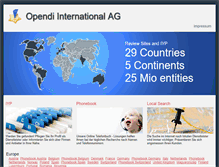 Tablet Screenshot of opendi.com