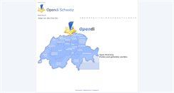 Desktop Screenshot of opendi.ch