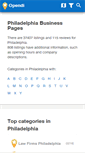 Mobile Screenshot of philadelphia.opendi.us