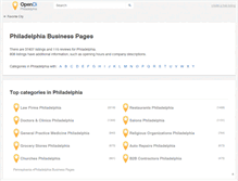 Tablet Screenshot of philadelphia.opendi.us