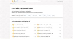 Desktop Screenshot of costa-mesa-ca.opendi.us